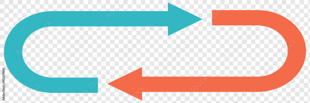 Poster rotating refresh arrow icon and redo symbol. circle arrow icon set. circular arrow icon, refresh, re