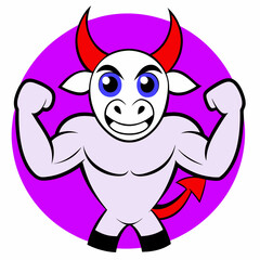 Aggressive and Agile Design on White Background