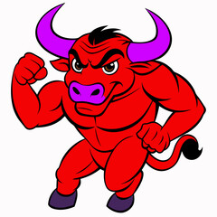 Aggressive and Agile Design on White Background