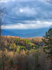 fall colors in the mountains