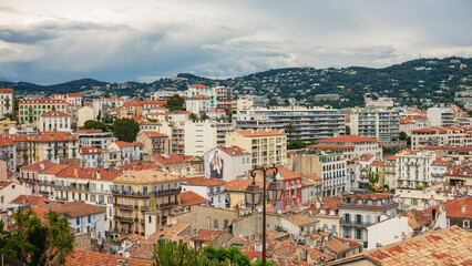 Fototapeta premium Panoramic view of Cannes