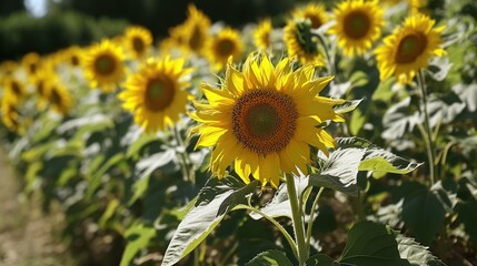 Field of Sunflowers