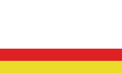 Naklejka premium Flag of Wrzesin County