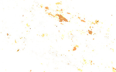 Grunge is golden pattern. Brush stroke design element. Background of cracks, scuffs.