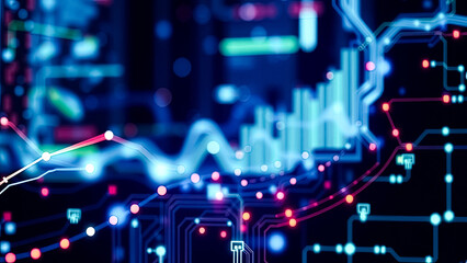 Obraz premium Abstract Technology Background