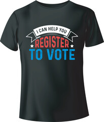 I can help my register to vote