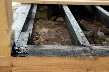 Waterproofing of wooden boards