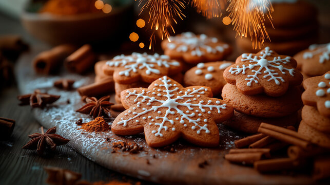 homemade artisanal cookies baked at home the prosperity of christmas