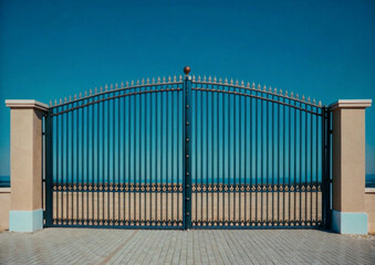 Obraz premium Beautifully designed gate