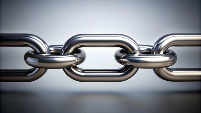 A chain with one missing link symbolizing the concept of incompleteness, missing, link, chain, concept, incomplete, connection