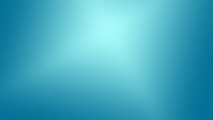 Abstract blue background grainy texture. Blurred blue gradient background.
