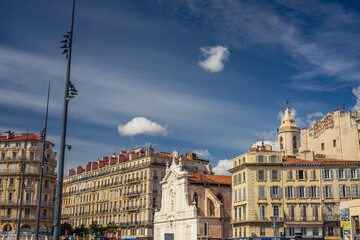 Old city of Marseille, France