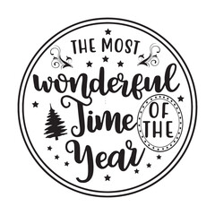 Christmas Farmhouse Sign Design, Christmas Sign Design Vector