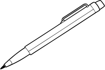 Minimalist Pen Art Vector Design