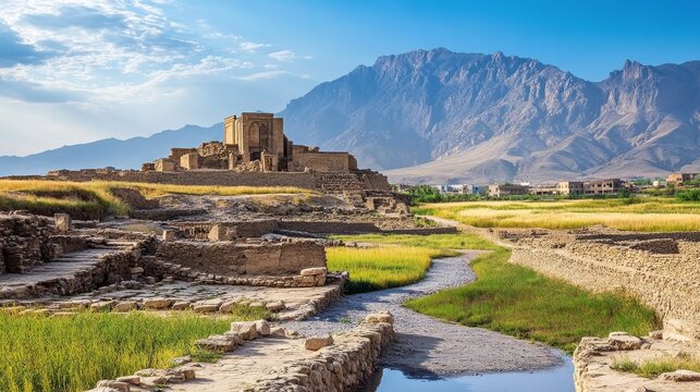 Ruins of Susa by Shush, Iran.