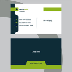 Business card design template, Clean professional business card template, visiting card, business card template,