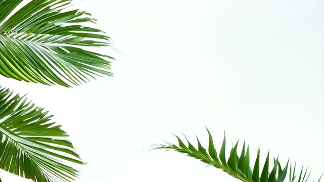 Palm trees background