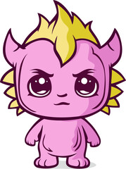 Cute Little Monster Cartoon Illustration Vol. 1