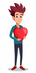 3d Cartoon Male Character Rendering