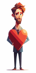 3d Cartoon Male Character Rendering