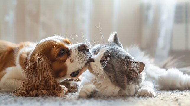 <a href="https://www.freepik.com/free-ai-image/view-cats-dogs-being-friends_317079298.htm#fromView=search&page=1&position=1&uuid=aad14ad5-a608-4421-b2ee-ba0c6554c9f9">Image by freepik</a>