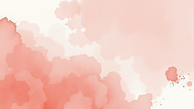 Abstract watercolor background in soft pink tones.
