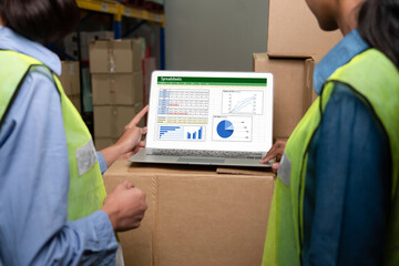 Spreadsheet document information financial startup concept. data and graphs in spreadsheet documents for online analysis project dashboard accounting digital snugly