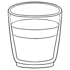 espresso illustration hand drawn outline vector