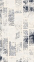 Obraz premium Old Newspaper, Magazine, Newsstand, Newspapers, Press, Abstract Image, Texture, Pattern Background, Wallpaper, Cover and Screen of Smartphone, Cell Phone, PC, Laptop, 9:16 and 16:9 Format