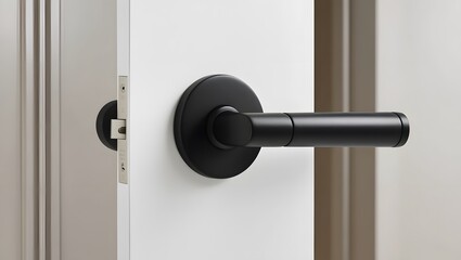 Naklejka premium Home door knob.