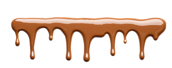 chocolate dripping.