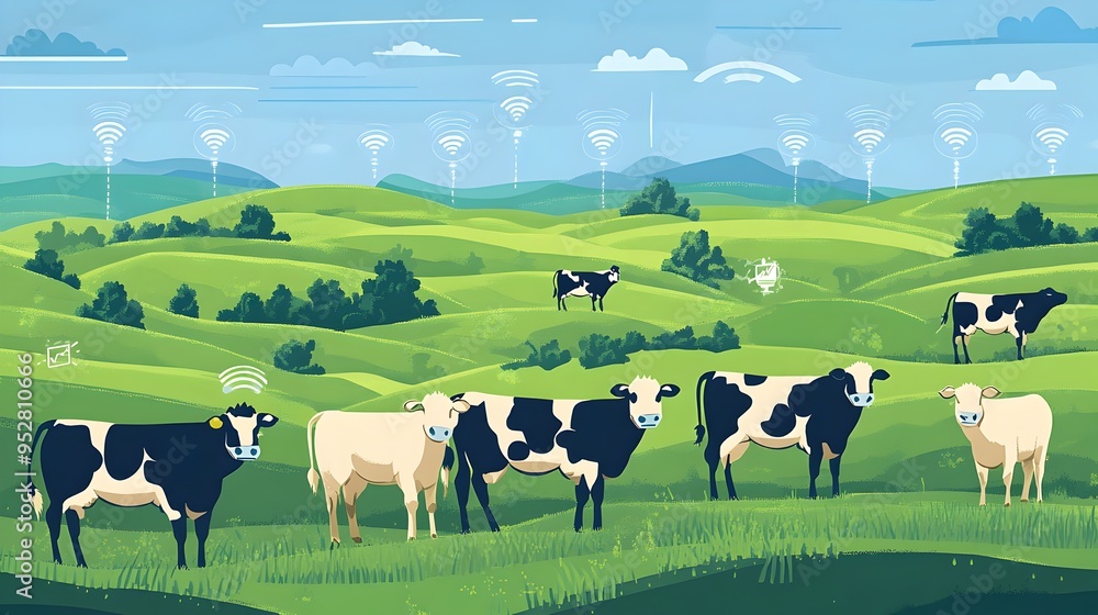 Poster advanced iot enabled health monitoring system for efficient and sustainable management in modern agr