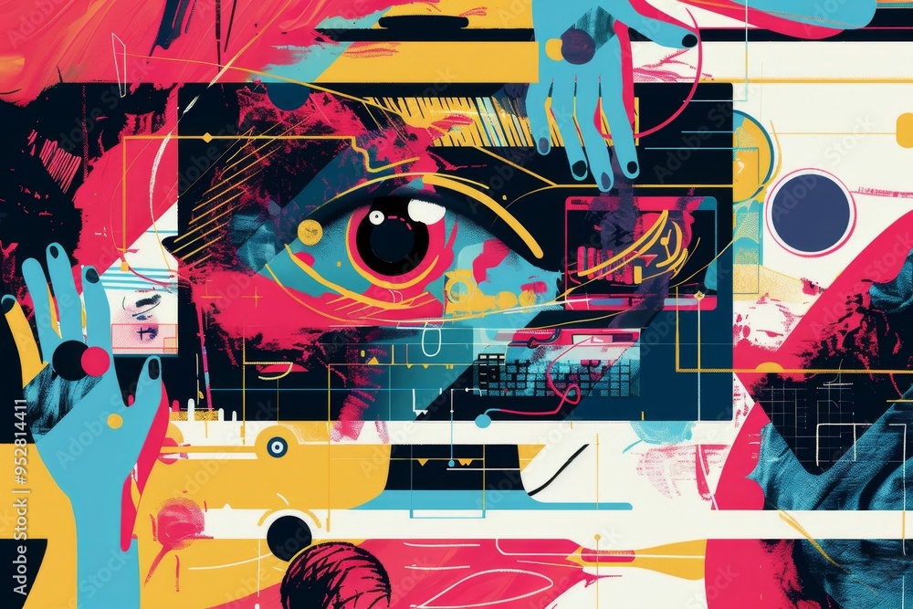 Poster graphics enhance the visual appeal of web content