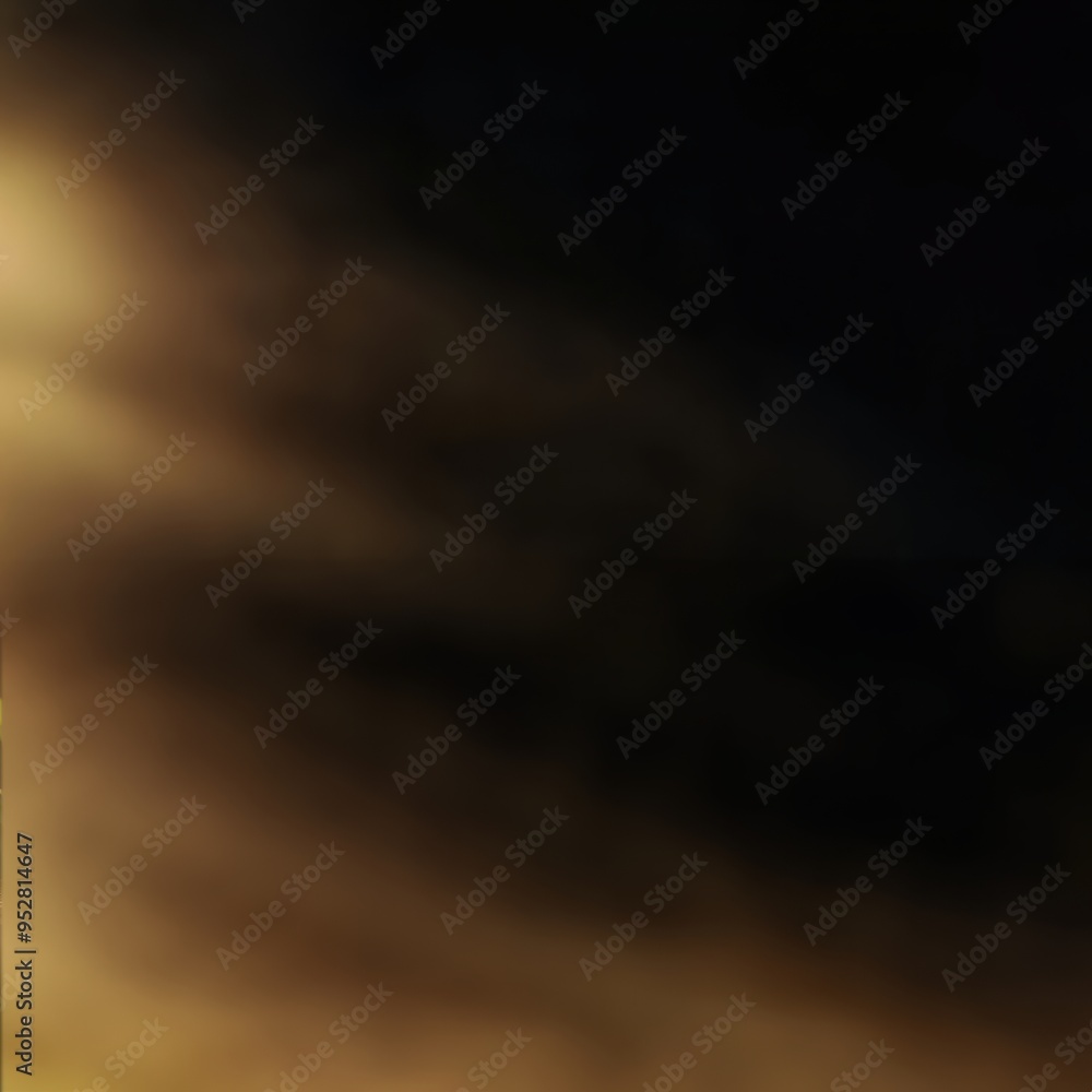 Poster abstract blurred background with warm tones and dark shadows, creating a mysterious and dreamy atmos