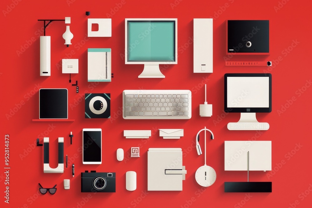 Poster icons simplify complex concepts into simple symbols