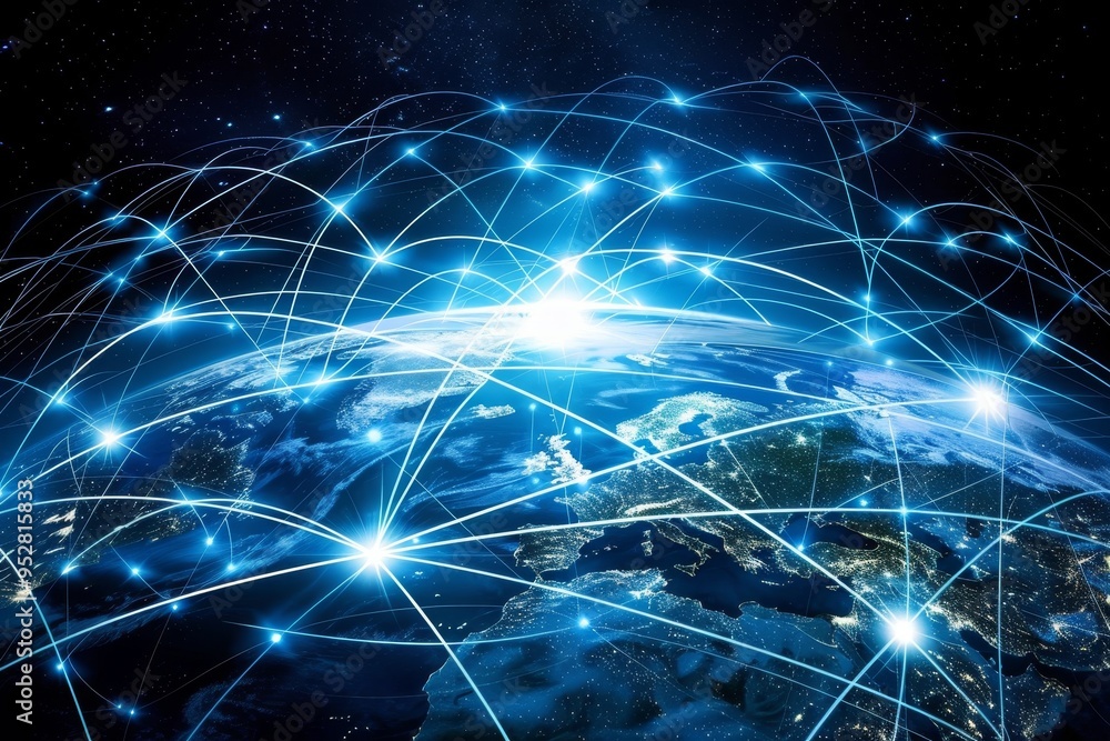 Poster integration of networking technologies enhances communication