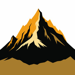 Mountain Silhouette Vector Art