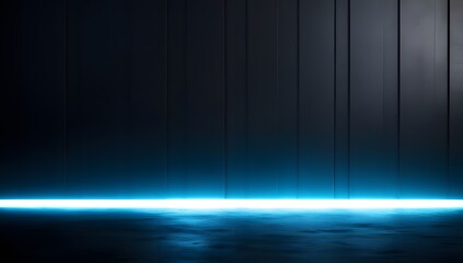 black matte metal background with soft blue light motion