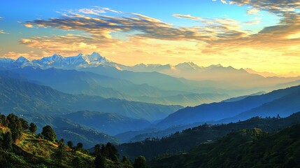 Fototapeta premium Unveiling nature s majesty capturing the stunning beauty of pristine mountain landscapes