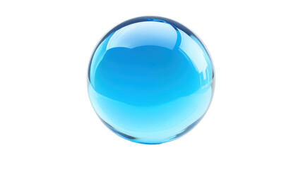 Obraz premium Shiny blue sphere, Perfect for vibrant visuals