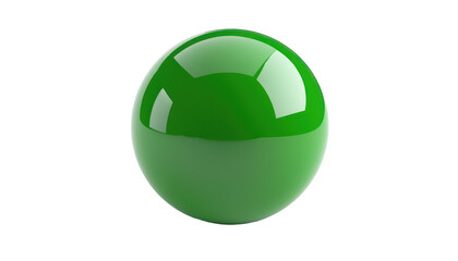 Shiny green sphere, Perfect for vibrant visuals
