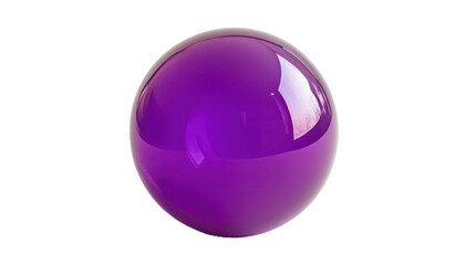 Obraz premium Shiny purple sphere, Perfect for vibrant visuals