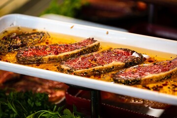 marinated meat products shop
