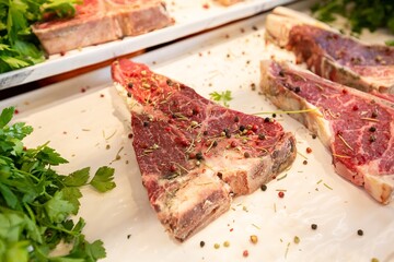 marinated meat products shop