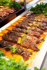 marinated meat products shop
