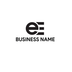 Obraz premium Sleek and professional logo with a minimalist design, incorporating a monogram and clean lines. Perfect for corporate businesses, financial services, technology, healthcare, fashion or consulting fir