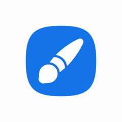 painter paint brush color icon