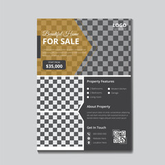 Elegant Real Estate Flyer Design