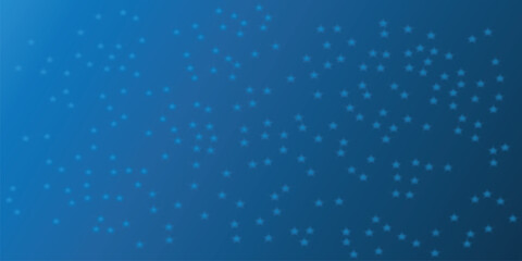 Subtle Blue Star Pattern Background. Minimalist Design with Fading Star Elements on a Deep Blue Gradient