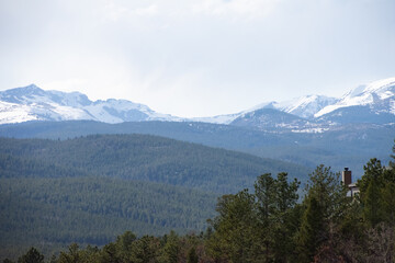 Fototapeta premium Rocky Mountain Hillsides
